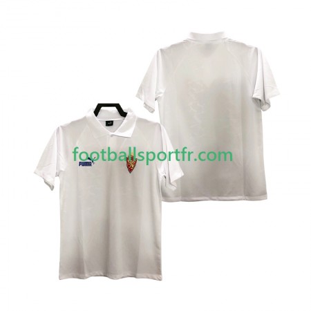 Tenue Real Zaragoza 1995 Retro Domicile Maillot de Foot